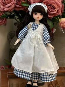 POKOJA LAND 1 Búp bê khớp nối BJD Công chúa SD, da thật, tóc giả tổng hợp, búp bê nghệ thuật sang trọng để mặc, quà tặng sinh nhật, trưng bày, tiệc tùng, Giáng sinh - Nhiều màu - Xem 8