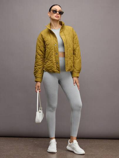 2pcs Solid Seamless High Elastic Fitness Yoga Suit Gym Outfits Set Raglan Sleeve Top Tummy Control Tights Workout Women Set