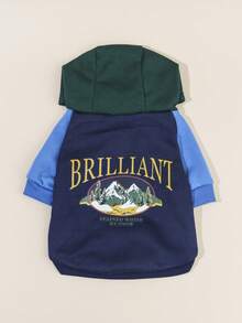 PETSIN Áo hoodie in chữ cho thú cưng - Nhiều màu - Xem 6