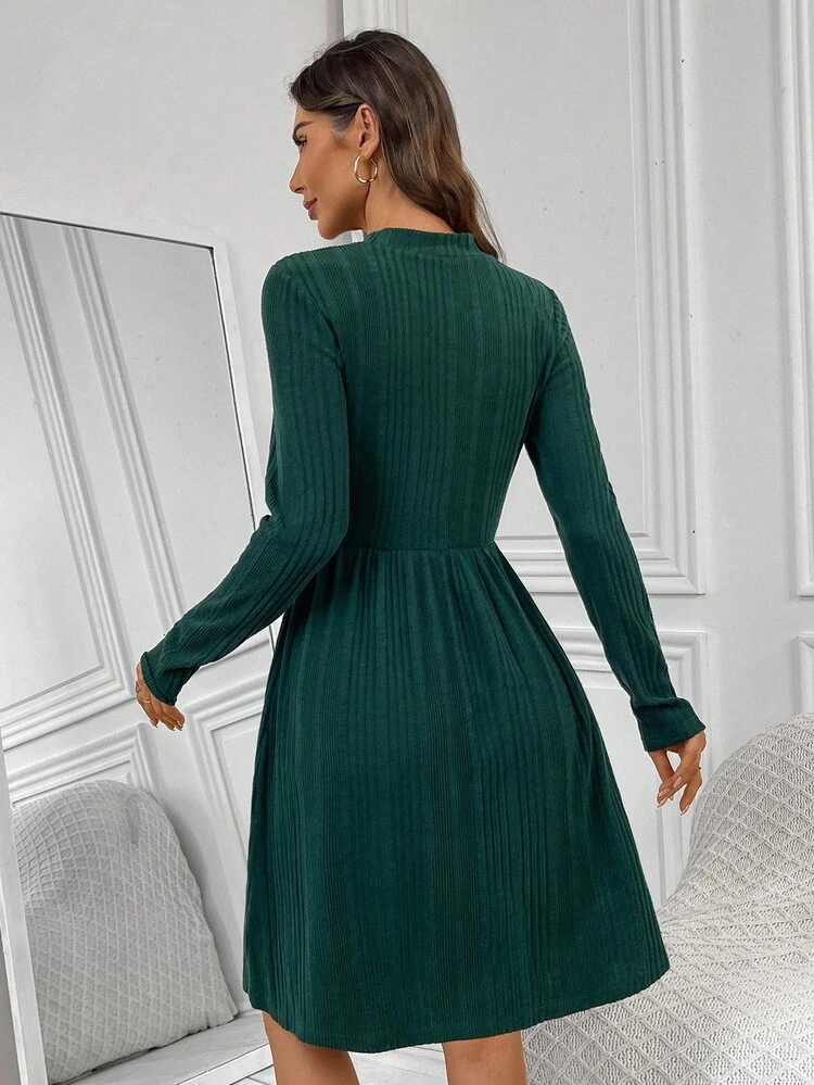 Casual Slim Fit Long Sleeve Women Dress, Suitable For Autumn/Winter Winter Dress Fall Dresses For Women Casual Dresses For Women Going Out Outfit, Christmas