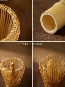 3pcs/Set Bamboo Whisk Tea Spoon Matcha Whisk Tea Spoon And Scoop Tea-Making Tools Back To School Halloween Decor Wall Decor, Bedroom Curtains Living Room Decor Fall Decor,Christmas Decorations - Army Green - View 8