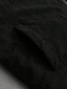 PAVTROS Men's Solid Color Stand Collar Warm Zip-Up Casual Winter Coat