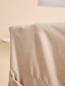 Lyxana Women's Fashionable Elegant Casual Belted Jacket - White - View 7