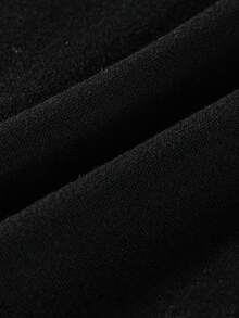 Manfinity Underwear&Sleepwear Basics 7pcs/Pack Plus Size Men's Solid Color Letter "SPORT" Elastic Waistband Boxer Briefs (Soft & Comfortable)