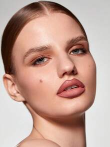 SHEGLAM Glam 101 Lippenstift & Liner Duo-Macaron 2-in-1 matter doppelseitiger Lipliner Lippenstift Stift, hochpigmentiert, langanhaltend, glatt, leicht zu tragen, Lippen Make-up in Rosa und Braun, Marken Beauty Make-up Kosmetik für Frauen und Mädchen, perfekt für Herbst und Winter, ideal für Y2K, festliche Mode, geeignet als Geburtstagsgeschenk, Halloween Party, beste Farbe - Verschiedenfarbig - Übersicht 4