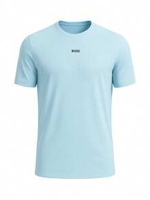 Hugo Boss Men's T-Shirts Blue - Baby Blue - View 4