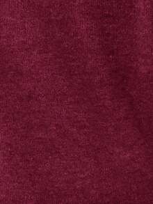 EMERY ROSE Women Plus Size Solid Color Crew Neck Long Sleeve Sweatshirt, Casual Women Sweater  Red Sweater Fall Clothes For Women Winter Clothes