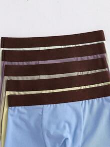 SHEIN 5件装 Dozemod 儿童男童舒适弹力腰内裤