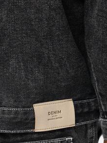 SUMWON 儿童经典牛仔夹克破洞设计街头风格卡车司机牛仔外套都市时尚休闲日常冬春两用