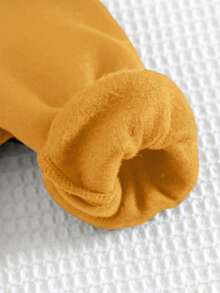 Cozy Pixies 2件套女婴花卉印花针织柔软圆领长袖运动衫和裤子套装