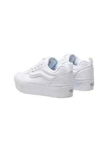 Vans Knu Stack Unisex Casual Athletic Sneakers True White VN000CP6W001 - White - View 5