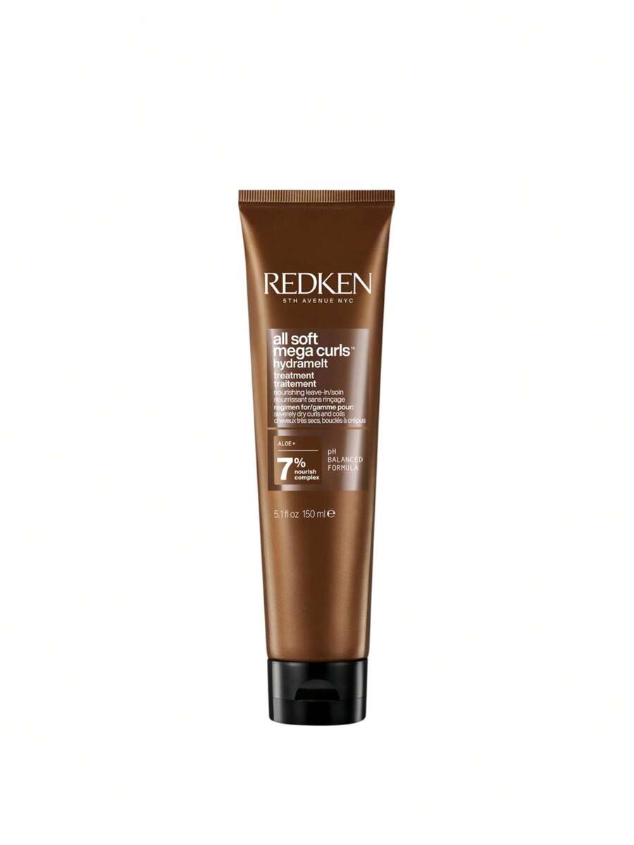 All Soft Mega Curls Hydramelt Leave-In Moisturising Hair Lotion 150 Ml - Brown - View 1