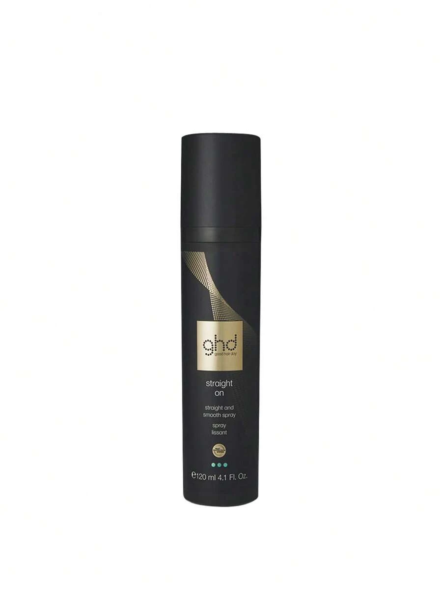 ghd Straight On - Straight & Smooth Spray 120 ml – Straightening Spray, Heat Protection, For Frizzy Hair Types, Heat Protect System, Suitable For Heat Styling Routine - Clear - Visa 1