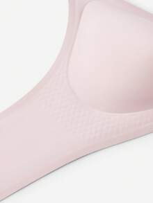 LUVLETTE Dream Curve 2ndSkin 粉色無線無痕深V居家黏貼式基礎胸罩，無痕內衣，舒適必備，適合青少年女孩與年輕女性 - 粉色 - 查看 7