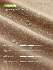 OutZeal 女士户外休闲裤，防水荷叶边抽绳腰带，带口袋 - 駝色 - 查看 5