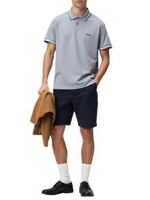 Hugo Boss Men's Polo Shirts Grey - Light Grey - View 3