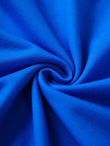 SHEIN | PAW Patrol Young Boy Cute Cartoon 3D Puppy Chase Print Ombre Blue Loose Fit Short Sleeve T-Shirt