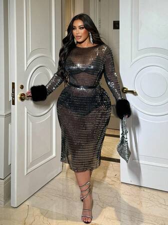 NU&NOW Party Plus Size Dresses