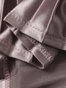 DAZY Casual Pleated Young Girls Skirts, Versatile & Minimalist - Khaki - View 8