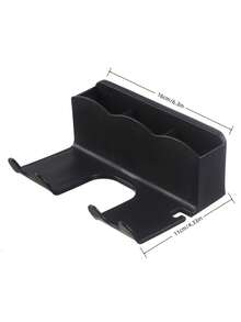 SHEIN Basic living Giá đỡ máy sấy tóc treo tường 1/2 chiếc, Giá để đồ phòng tắm không khoan, Giá đỡ máy sấy tóc rảnh tay cho bàn trang điểm, Kệ dán tường đựng dụng cụ làm tóc, Giá để máy sấy tóc tiết kiệm không gian - Nhiều màu - Xem 7