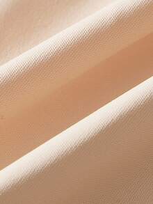 SHEIN 1 Set Women's Solid Color Elastic Comfortable Safety Shorts - Apricot - View 11