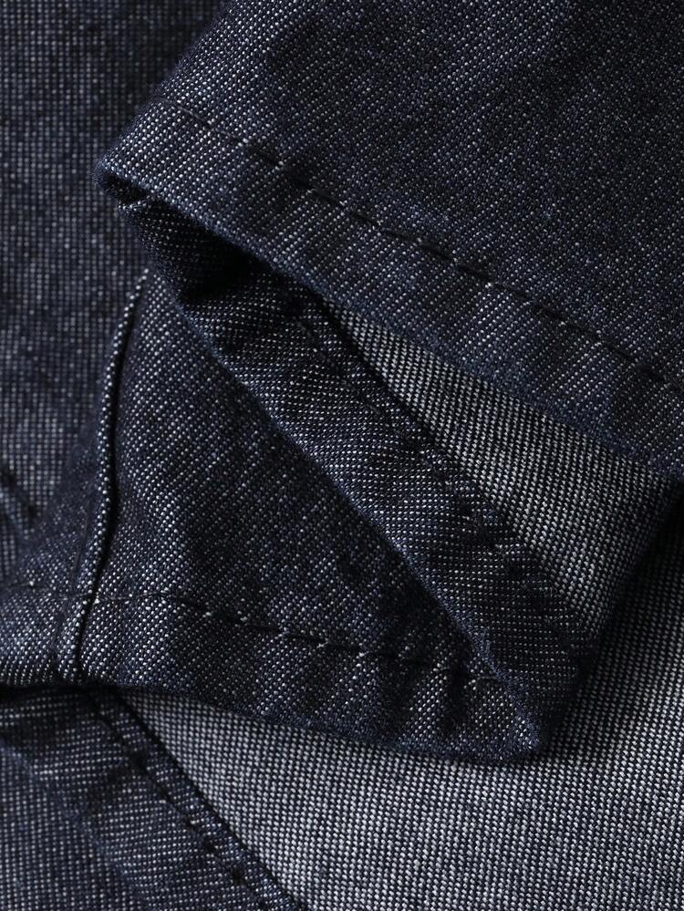 Women's Summer Lapel Sleeveless Tie-Up Denim Casual Vest