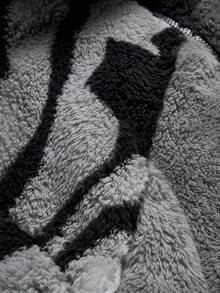 PAVTROS Men's Zip-Up Collar Letter Graphic Thermal Lined Long Sleeve Jacket,Winter Jacket, Casual For Autumn/Winter Street Wear Zip Up Jacket - Grey - View 7