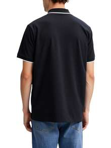 Hugo Boss Men's Polo Shirts Dark Blue - Black - View 2