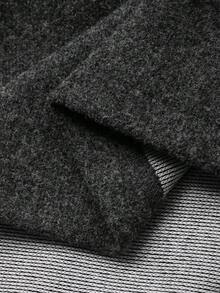 DAZY 女士休闲方领无袖上衣和裙子两件套，秋季 - 灰色 - 查看 9