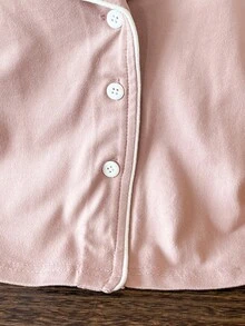 Girls' Long Sleeve Top And Pants Set, Ladylike Color Scheme, Made Of Soft And Skin-Friendly Fabric, Comfortable For Baby Girl Loungewear Fall Winter