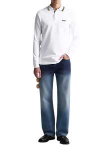 Hugo Boss Men's Polo Shirts White - White - View 3