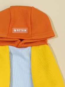 PETSIN Color Block Pet Hoodie - Multicolor - View 5