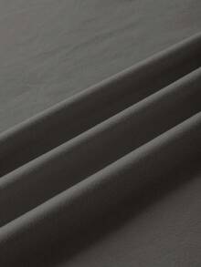 EMERY ROSE Áo thun cổ tròn tay ngắn dáng rộng thoải mái cho nữ, mùa hè - Màu xám đen - Xem 3