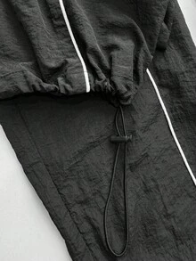 Manfinity Sport Corelite Quần thể thao nam dáng rộng, có dây rút ở eo và túi, in hình bò tót. - Nhiều màu - Xem 4