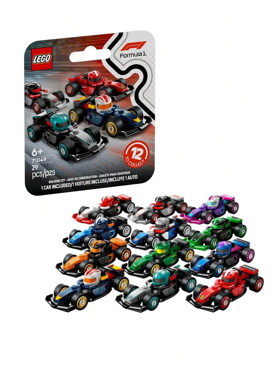 LEGO Minifigures® F1® Racing Cars To Collect BOYS FIRST 71049 - Multicolor - View 1