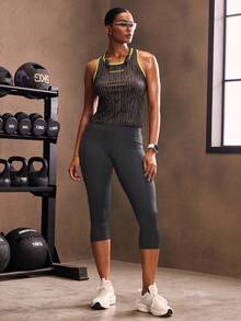 Powerista Wide Waistband Sports Leggings With Phone Pocket Yoga Women Pants