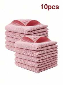 5/10/15/20片装厨房多功能清洁布家用清洁布吸水擦车巾厨房清洁布洗碗布