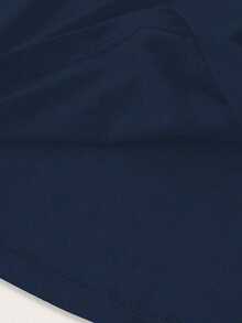 EMERY ROSE Casual Bird & Horse Print Long Sleeve T-Shirt, Autumn - Navy Blue - View 4