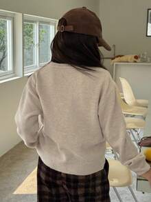 DAZY 女童圆领套头衫，秋季