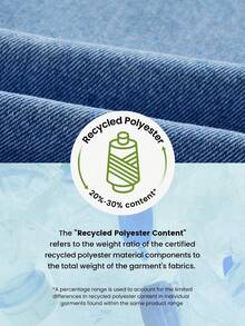 EMERY ROSE Women's Casual Daily Washed Baggy Jeans With Pockets, Loose Fit - Blue - View 8