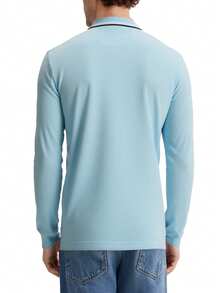 Hugo Boss Men's Polo Shirts Light Blue - Blue - View 2