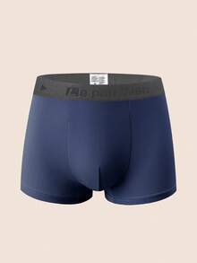 SHEIN 5pcs/Pack Multicolor Waistband Letter Knit Solid Color Men's Briefs (Soft & Comfortable) - Multicolor - View 5