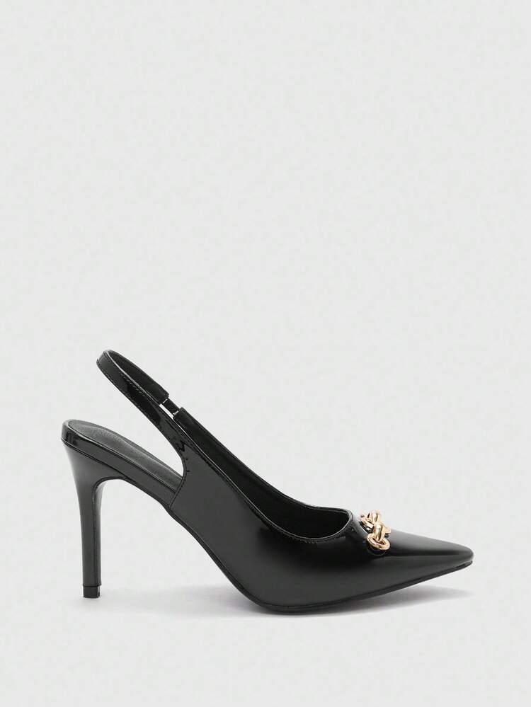 CUCCOO BIZCHIC Classic Pointed Toe Elegant High Heels, Versatile For Work And Casual Wear For Christmas
