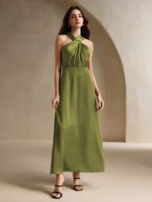 Anewsta فستان بدون أكمام، ملابس مدينية أنيقة للمنتجعات، مناسب للربيع والصيف والمهرجانات وعيد الحب والحفلات