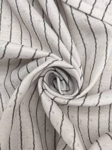 Firerie 2 件套女士亚麻质感条纹商务休闲西装套装，返校装，长袖上衣和裤子条纹套装，休闲通勤西装，度假装，春秋冬，优雅，通勤，休闲，日常，简约，工作装 - 杏色 - 查看 7