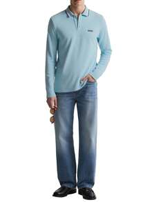 Hugo Boss Men's Polo Shirts Light Blue - Blue - View 3