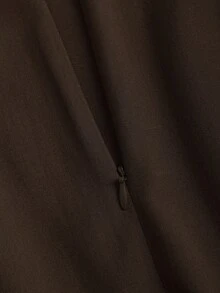 Sweetra Women's Elegant Commuting A-Line Skirt, Draping Slimming Effect, Spring/Autumn