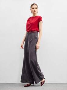 CUCCOO BIZCHIC Tacones de aguja elegantes y con punta puntiaguda de plata para mujer