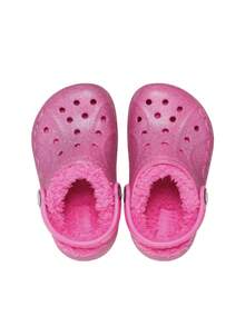 Crocs كلوغ وحيد اللون الوردي بشراشيب للجنسين CR207656 - وردي - مشاهدة 3