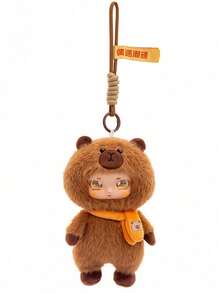 Cute Duck & Bear Vinyl Toy - Desk Decor Keychain, Christmas Thanksgiving Gift For Women Non-Plush Filling - Multicolor - View 12